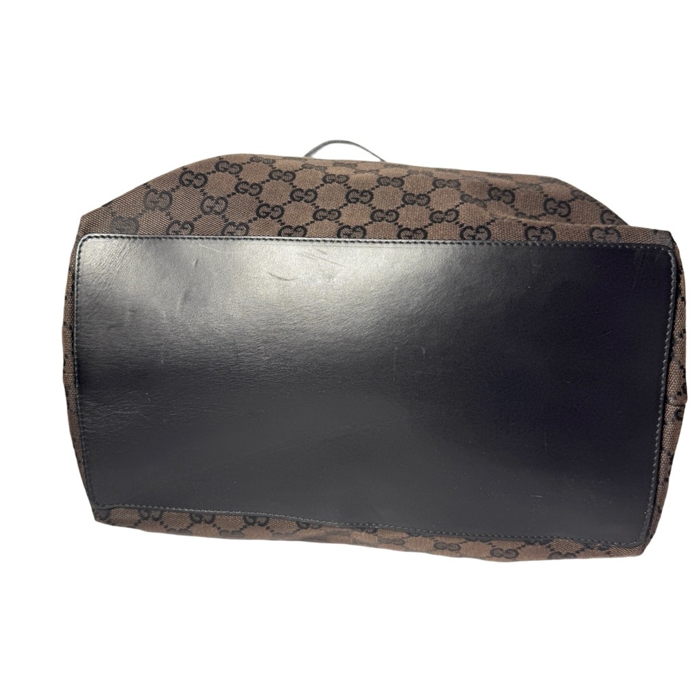 Gucci Black and Brown Patterned Tote - Picture 14 of 15